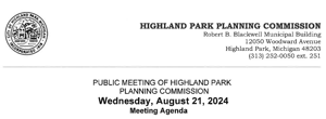 Planning Commission - Aug 21