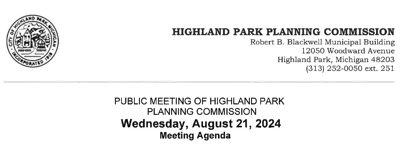 Planning Commission - Aug 21