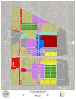 Highland Park Zoning Map