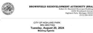 Brownfield Redevelopment Authority - Aug 20